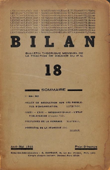 Miniature de Bilan nº 18