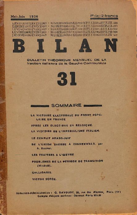 Miniature de Bilan nº31