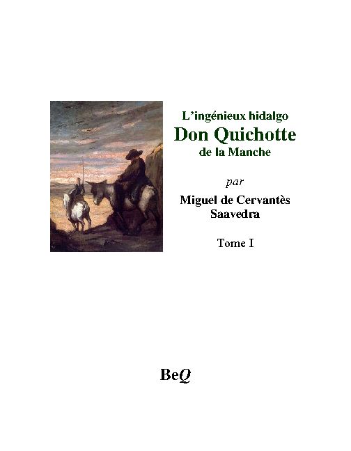 Miniature de Don Quichotte 1