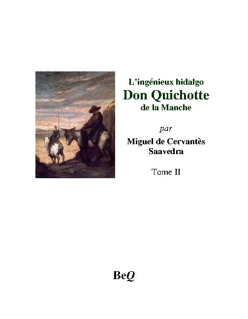 Miniature de Don Quichotte 2