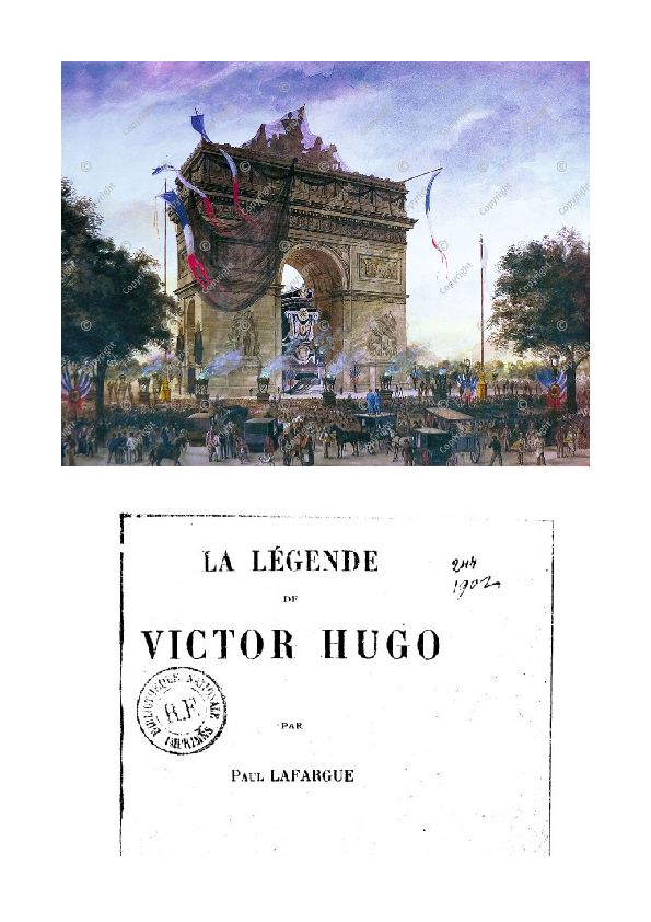 Miniature de La légende de Victor Hugo
