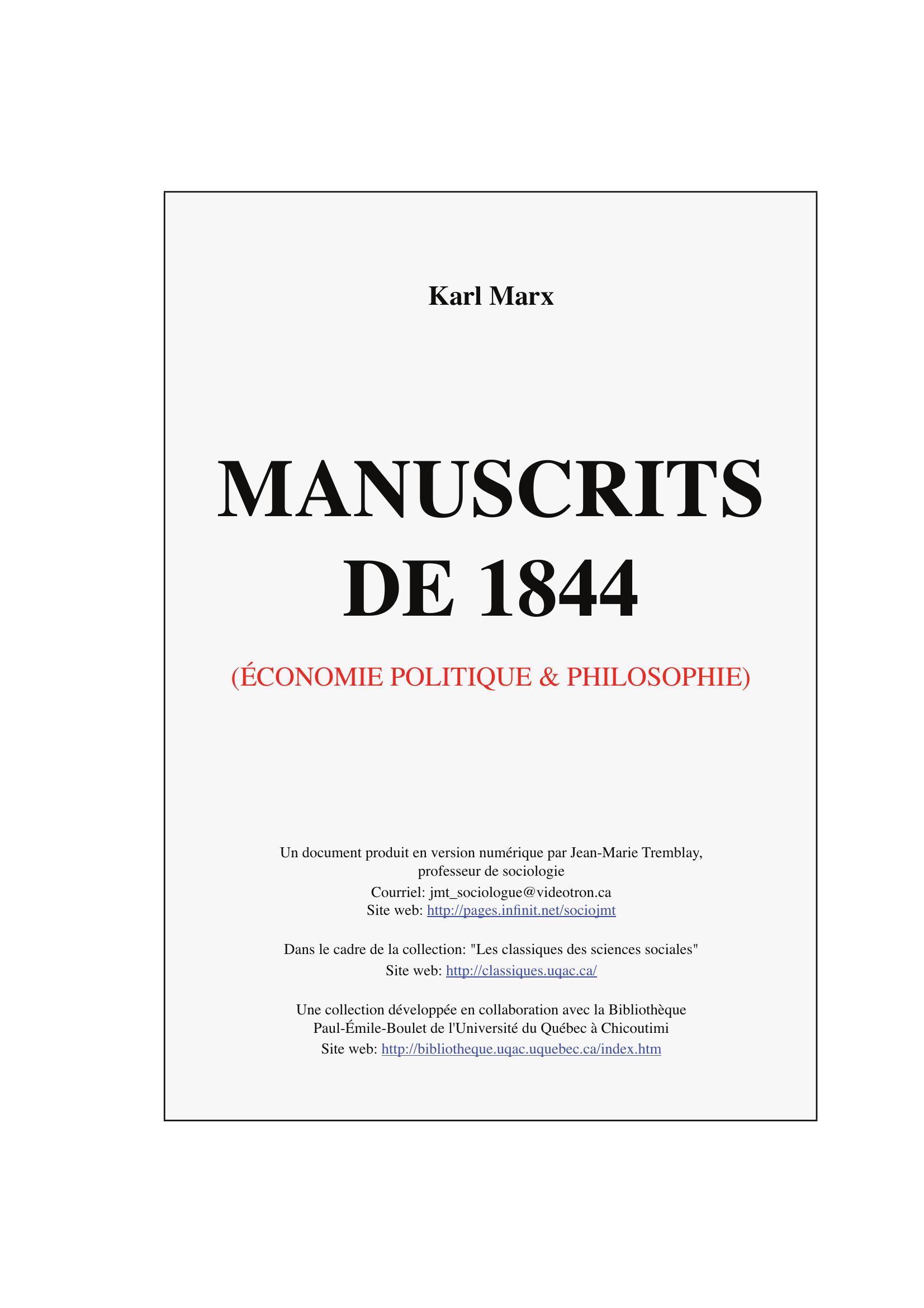 Miniature de Manuscrits de 1844