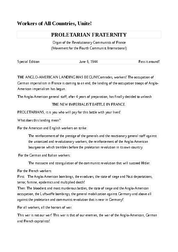 Miniature de Workers of all countries unite